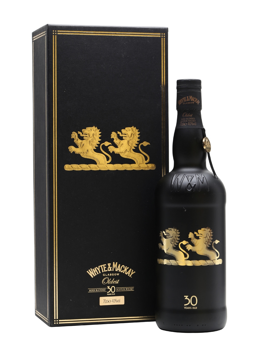 Whyte & Mackay 30 Year Old Oldest | Blended Scotch Whisky | Whisky  Marketplace US